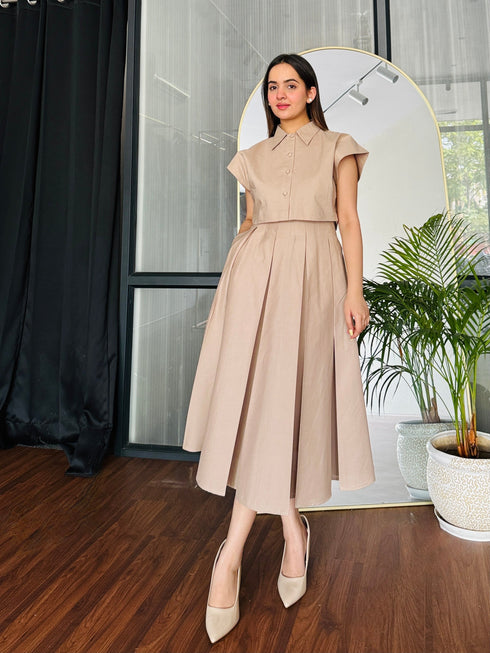 Pleated Romance Skirt Set
